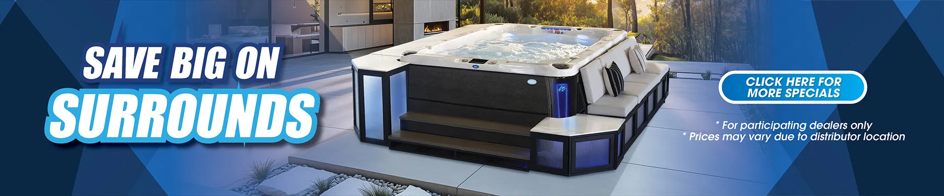 Calspas hot tub being used in a family setting - Turlock