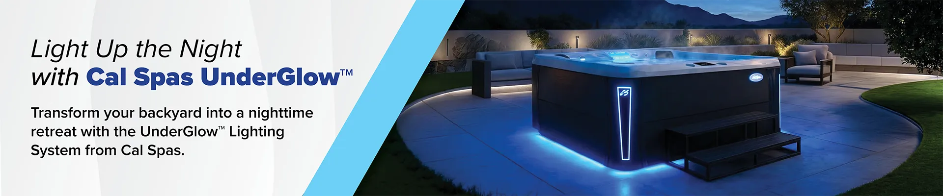 Calspas hot tub being used in a family setting - Turlock